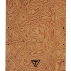 Makah Burl Cajon Replacement Front Plate