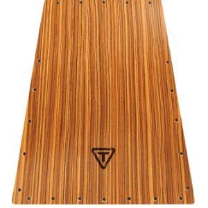 Vertex Series Cajon Zebrano Replacement Front Plate