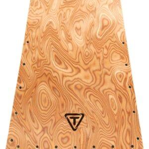 Vertex Series Cajon Makah Burl Replacement Front Plate