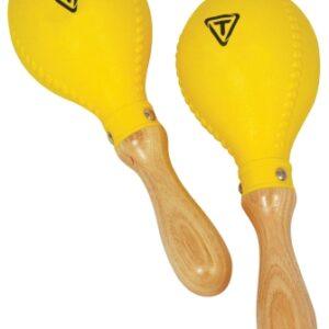 Yellow Plastic Maracas