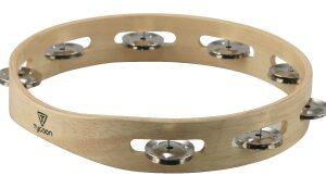 Single Row Wooden Tambourine