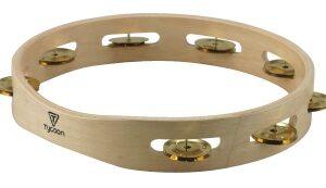 Single Row Wooden Tambourine