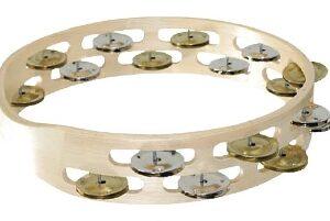 Double Row Wooden Tambourine