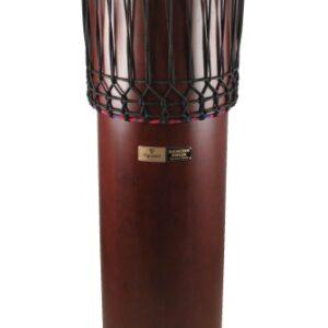 Ngoma Drum with Traditional Dark Brown Finish