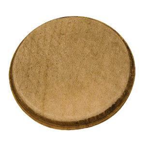 Natural Unbleached Cowskin Head For 12“ Sangban