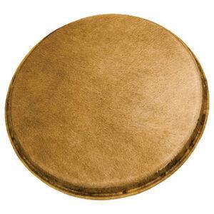 Natural Unbleached Cowskin Head For 15“ Dundunba