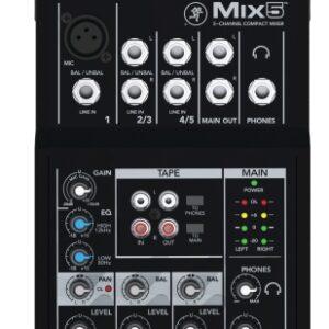 Mix5 5-Channel Compact Mixer