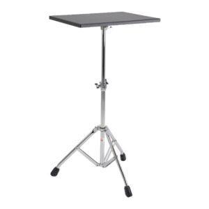 Workstation Elliptical Leg Base 2-Tier Stand with 15″ x 18″ Mounted Table
