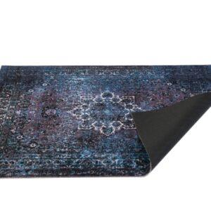 Vintage Persian Style Stage Mat Blue