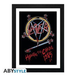 Slayer – Haunting the Chapel Framed Print