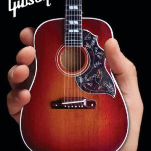 Gibson Hummingbird Vintage Cherry 1:4 Scale Mini Guitar Model