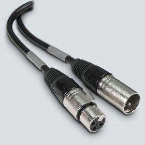 3-Pin DMX Cable, 25 ft.