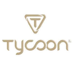 Tycoon Off Center T Logo Black Hat