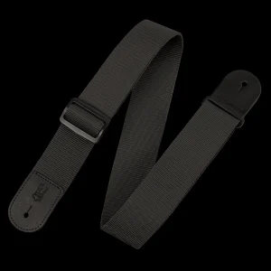 Levy's M8poly-blk Polypropylene Guitar Strap