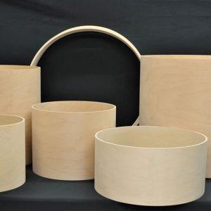 Gibraltar 8mm Hex Nut, 4pk