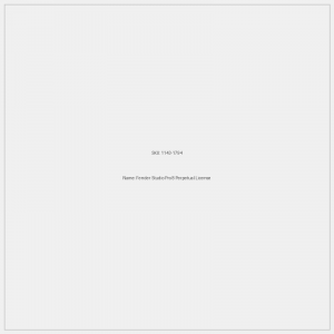 Fender Studio Pro 8 Perpetual License