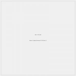 Cubase Elements 15 UG from LE